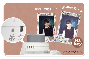 カンタンにハイキー写真が撮れる!