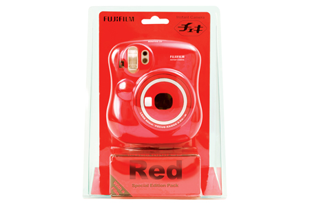 instax mini 25「チェキ」RED フィルムセット