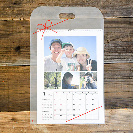 カレンダーのプレゼント 写真でオリジナルカレンダー作成 富士フイルムのフォトカレンダー22