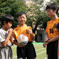 子どもたちのベストショットを集めるためにパパ・ママも頑張りました!