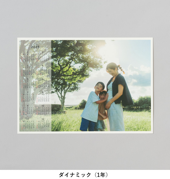ポスター A4縦／横 ダイナミック（1年）