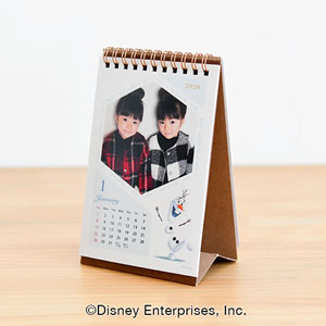 【アナと雪の女王のカレンダー】ディズニー 卓上リング  KG縦（A6相当）