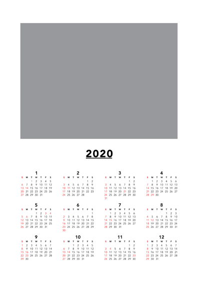 壁掛けカレンダーポスター 縦 横 写真でオリジナルカレンダー作成 富士フイルムのフォトカレンダー
