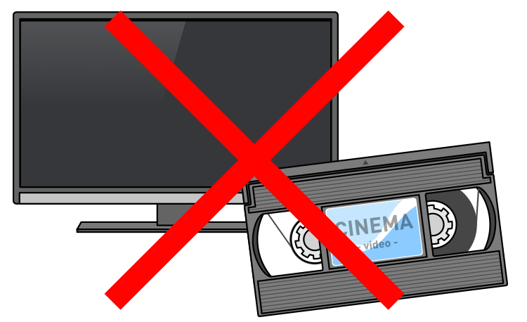 ビデオソフト、テレビ録画等版権・著作権のある映像及び公序良俗に反するような映像はお受けできません｡