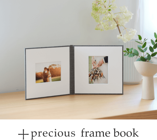 ＋precious frame book