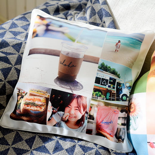 写真：オリジナルクッション